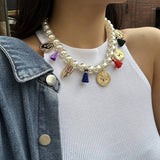 NEW TEMPERAMENT RETRO WOMENS NECKLACE_CWMM3180