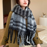 PLUSH AC SCARF THICK SOFT WINTER WRAP_CWASC2701