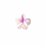 PLUMERIA HAIR CLAW COLORFUL TROPICAL FLOWER CLIP_CWMM4999