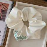 SATIN EMBROIDERED LETTER HEADBAND HAIR ACCESSORIES_CWAHA3695