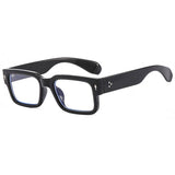 STUDDED SQUARE PC FRAME SUNGLASSES UNISEX_CWASG1156