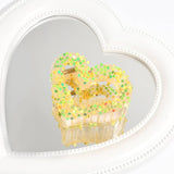HEART STAR GLITTER HAIR CLAW SWEET BACK BUN CLIP_CWAHA2315