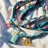 Trendy Scarf Chain Necklace With Sun Moon & Heart_Cwaje05662