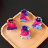 Cwaha1607_Halloween Ghost Small Hair Claw Clip