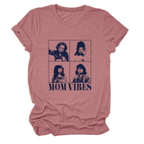 Trendy Casual Womens Crew Neck T-Shirt