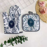 SUNFLOWER PRINT ANTI SCALDING 2 PIECE SET_CWMM1455