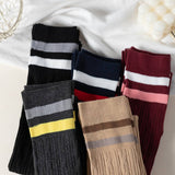 2024 NEW ALL MATCH STRIPED KNEE HIGH SOCKS_CWMS0654