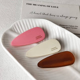 Dopamine Color Acetate Side Bang Hair Clip_Cwaha07270