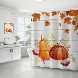 HARVEST PUMPKIN SERIES SHOWER CURTAIN_CWMM1802