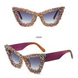 LARGE FRAME CAT EYE DIAMOND SUNGLASSES_CWASG0860