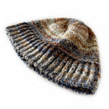 2 6 YEARS OLD KNITTED HAT MIXED COLOR BUCKET HAT_CWAH2048