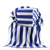 LARGE COTTON BEACH TOWEL BOLD STRIPE DESIGN_CWMM7604