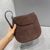 RETRO NICHE DEERSKIN BAG SHOULDER MESSENGER BAG_CWAB4112