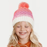 CHILDRENS KNITTED HAT AND GLOVES TWO PIECE SET_CWMM2871