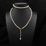 Womens Versatile Design Pearl Pendant Necklace