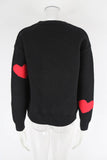 Valentines Day Jacquard Round-Neck Sweater