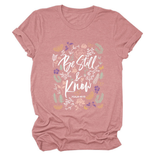 Womens Faith Tee, Be Still And Know_Cwtts1480