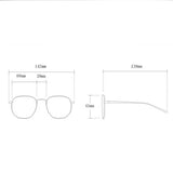 PERSONALIZED TRENDY SUNSHADE OVAL SUNGLASSES_CWASG0315