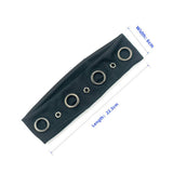 ELASTIC PUNK HEADWRAP WITH GEOMETRIC STUDS_CWAHA6313