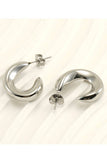 18K Gold Plated Stainless Steel Earrings_Cwaje0387