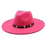 Women Fashion Casual Big Felt Hat Jazz Hat_Cwah0843