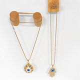 DEVILS EYE DIAMOND PENDANT NECKLACE_CWAJE0886