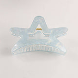 Cwaha1616_Transparent Star Hair Claw Clip