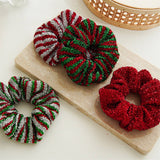 CHRISTMAS SIMPLE NEW HAIR SCRUNCHIES_CWAHA1952