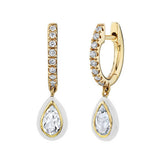 Water Drop Retro Simple Temperament Earrings