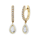 Water Drop Retro Simple Temperament Earrings