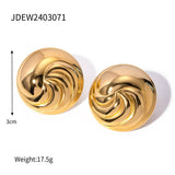 EUROPEAN AND AMERICAN SPIRAL VORTEX SHAPE EARRINGS_CWAJE1779