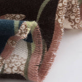 FLORAL SCARF ELEGANT VINTAGE WINTER WRAP_CWASC0448