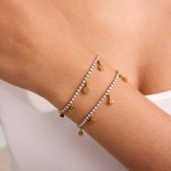 LUXURY 18K GOLD STAR HEART ZIRCON NECKLACE_CWAJE4829
