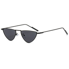 NEW TRIANGLE MINI FRAME CAT EYE SUNGLASSES_CWASG1187