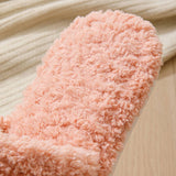 HOME SOLID COLOR CURLY COTTON SLIPPERS_CWSHS0827