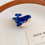 CUTE OCEAN HAIR CLIPS ACETATE SEA ANIMAL CLAWS_CWAHA5756