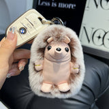 CUTE LITTLE HEDGEHOG CAR KEYCHAIN BAG PENDANT_CWMM2504