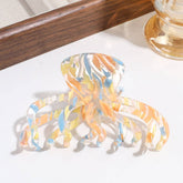 OCTOPUS ACETATE HAIR CLAW COLORFUL FASHION CLIP_CWAHA2211