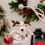 Cwmm10303_European Santa Snowman Reindeer Tree Ornament