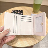 New Fresh Floral Mini 3-Fold Wallet_Cwab06260