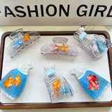 MINIMAL CLEAR BAG STARFISH CLAW CLIP OCEAN VIBES_CWAHA5825