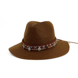OUTDOOR BEACH SUNSCREEN PANAMA HAT_CWAH1250