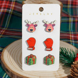 CHRISTMAS EARRINGS NEW ARRIVAL ELK EARRINGS SET_CWMM2616