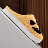 PUMPKIN HALLOWEEN GHOST WARM COTTON SLIPPERS_CWSHS0868