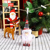 CHRISTMAS COLORFUL FABRIC FOAM PENDANT ORNAMENTS_CWMM2770