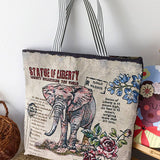 RETRO EMBROIDERED KNITTED BAG SHOULDER TOTE BAG_CWAB1669