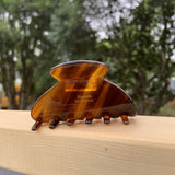 FLORAL ACETATE YUANBAO HAIR CLAW CUTE DAILY CLIP_CWAHA2160