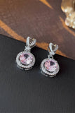 BEADS DECKED ROUND DANGLE EARRINGS_CWAJE0319