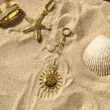 DIY DIAMOND STARFISH BIKINI BUCKLE PENDANT_CWMM4693