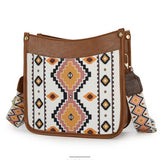 Vintage Bohemian Print Crossbody Tote Bag_Cwab2698